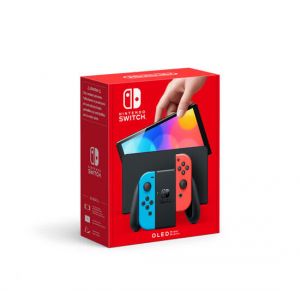 Console Nintendo Switch Oled Joy Con Bleu/rouge
