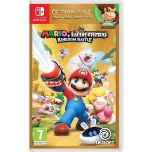 Mario + The Lapins Cretins Kingdom Battle Gold Edition  Switch