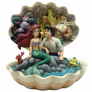 Disney Traditions - Seashel Scenario - 20.5x17.5x18.50