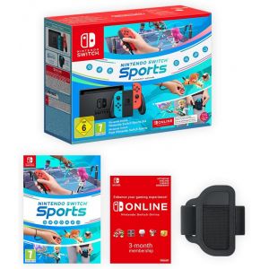 Console Nintendo Switch  + Jeu Nintendo Sports Preinstalle