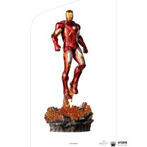 The Infinty Saga - Iron Man Battle Ny - Statuette 1/10 Bds Art Scale 28cm