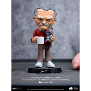 Marvel - Stan Lee With Grumpy Cat - Figurine Mini Co. 15cm