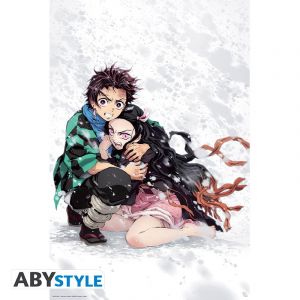 Demon Slayer - Tanjiro & Nezuko Snow - Poster 91x61cm
