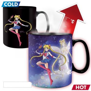 Sailor Mon - Mug Thermoreactif - 460ml - Sailor & Chibi