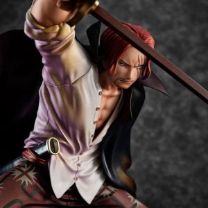 One Piece Red - Haired Shanks - Statuette Playback Memories P. O. P. 21cm