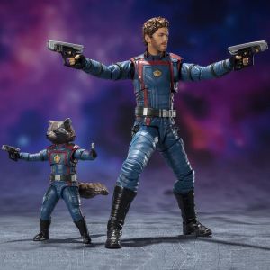 Guardians Of The Galaxy 3 - Star Lord & Rocket Raccoon - Figurine S. H. Figuarts
