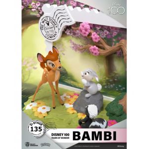 Disney 100eme Aniversaire - Bambi - Diorama D-stage 12cm