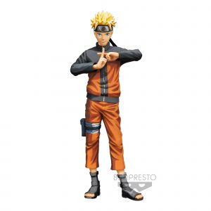 Naruto Shippuden - Uzumaki Naruto - Figurine Grandista Nero
