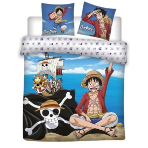One Piece - Luffy - Parure De Lit 240x220cm - 100% Coton