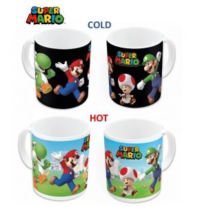 Super Mario - Team - Mug Thermoreactif - 325ml
