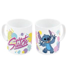 Stitch - Hawaian Flower - Mug Ceramique 325ml