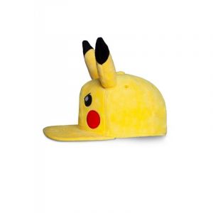 Pokemon - Casquette Novelty Plush - Pikachu Fache